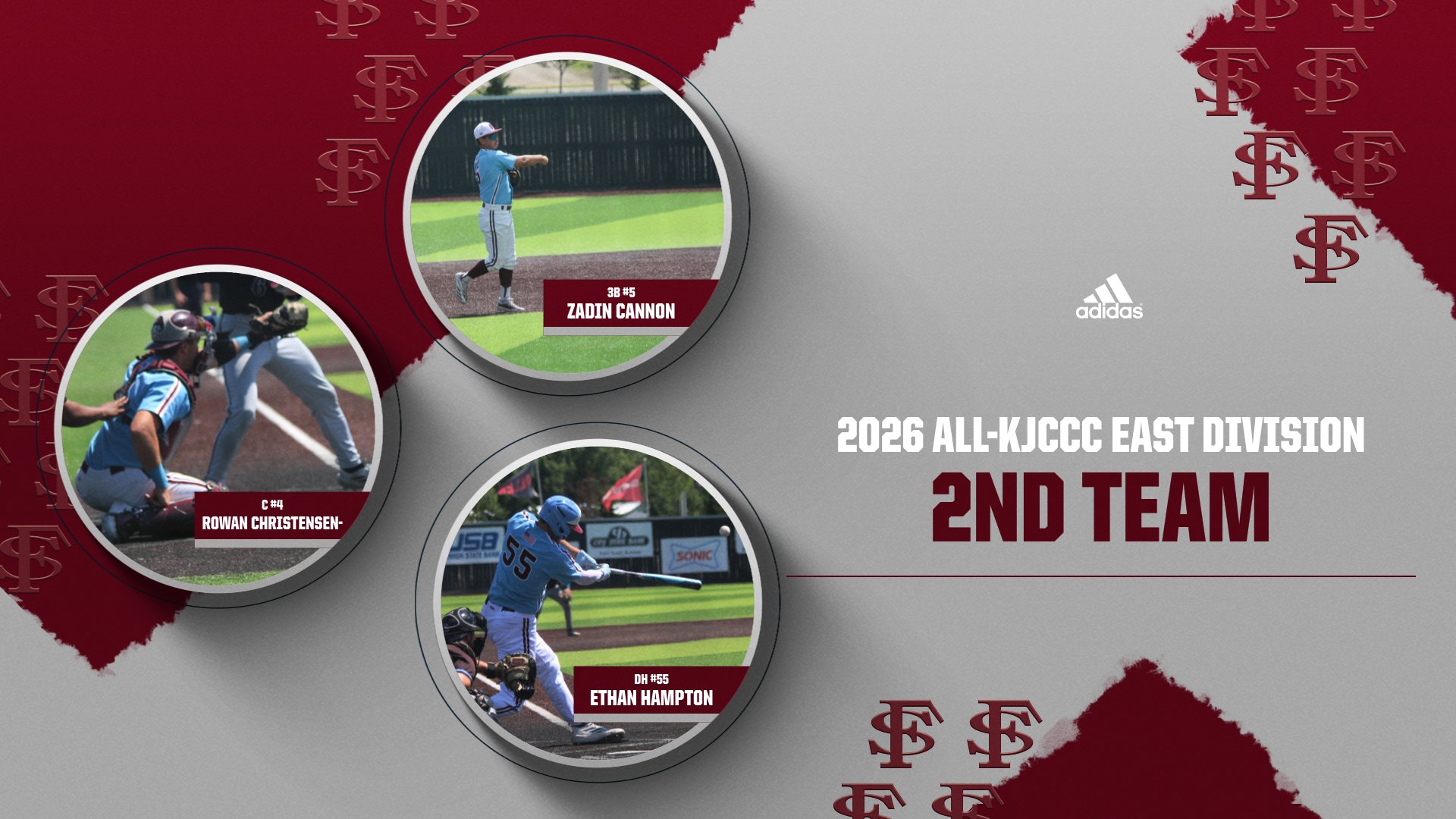 Three Greyhounds Earn All-Conference Second Team Honors