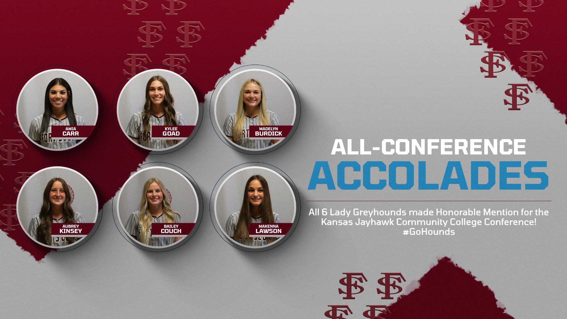 6 Lady Greyhounds Earn All Conference Accolades