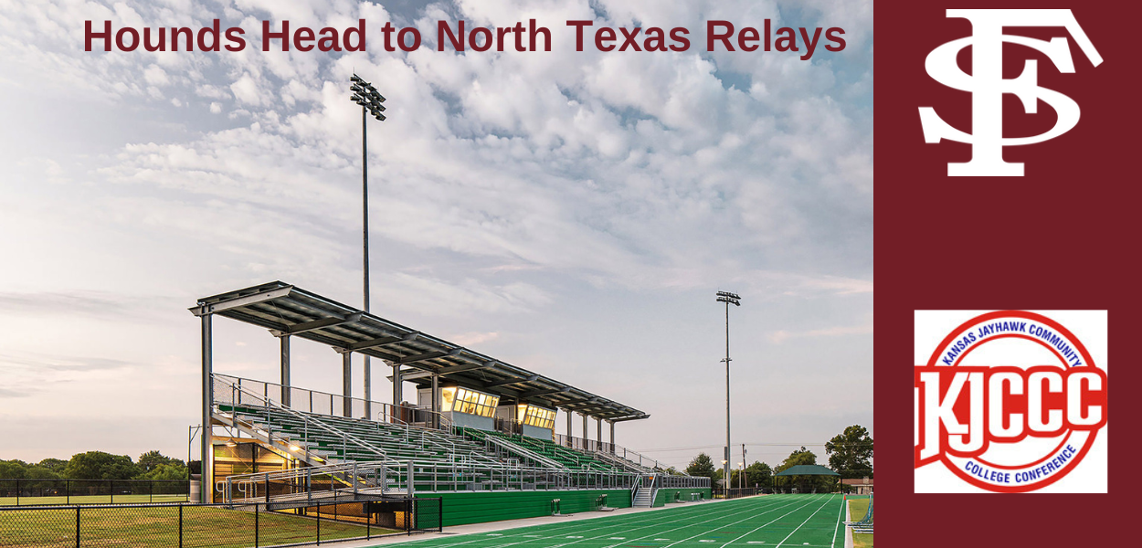 Hounds Head to North Texas 
FS Symbol 
KJCCC Symbol 
Picture of UNT Track 