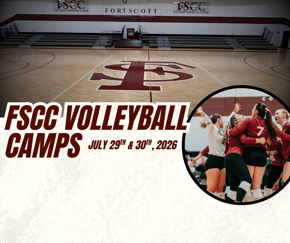 Fort Scott Community College Volleyball Announces July Youth Camps